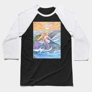 Cerista and Hartiss Mermaids Baseball T-Shirt